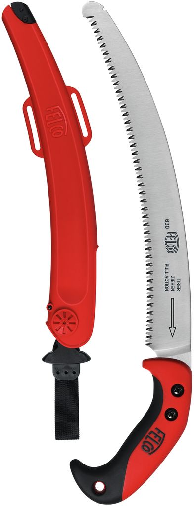 Felco 630, Holz, Stahl, Schwarz, Rot, Edelstahl, Schwarz, Produktbild 