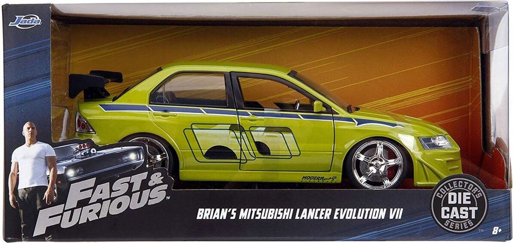 Jada Toys 253203052 Mitsubishi Lancer Evolution VII 2002 Produktbild 1
