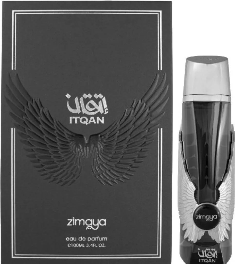 Zimaya Itqan Noir Eau de Parfum 100 ml pour Femme avec Notes Orientales