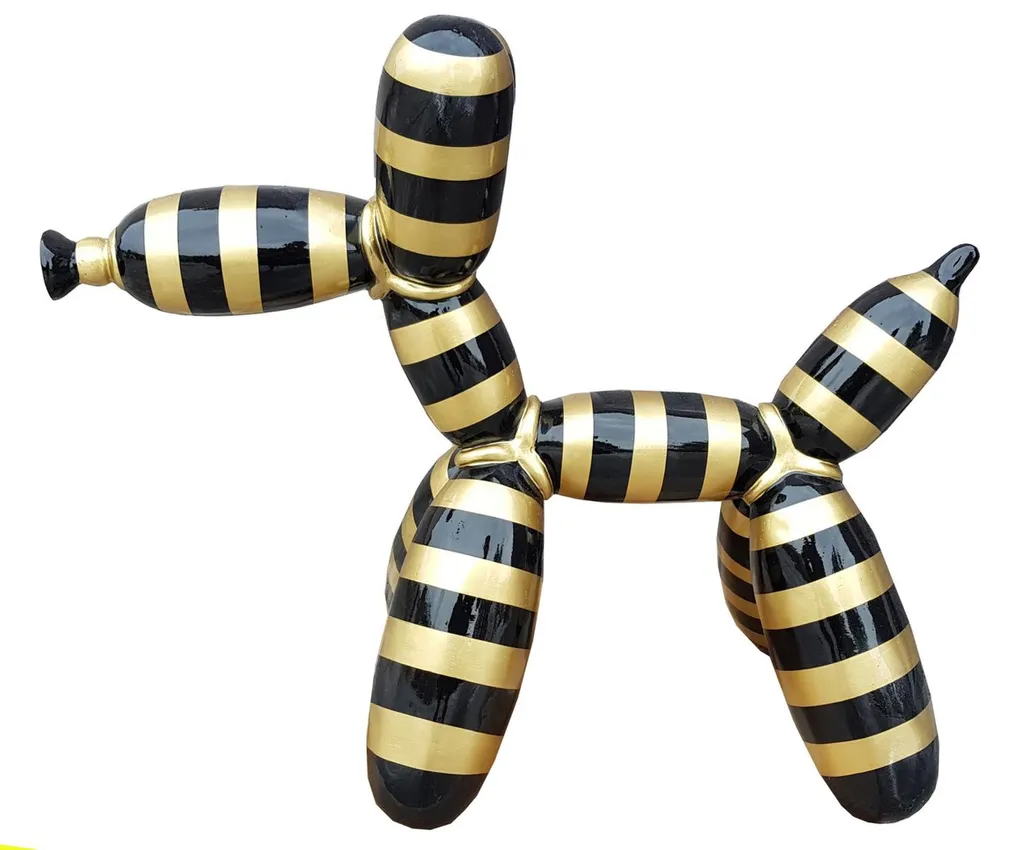 Grande Statue Chien Ballon 57cm : Sublimez votre intérieur vide ici