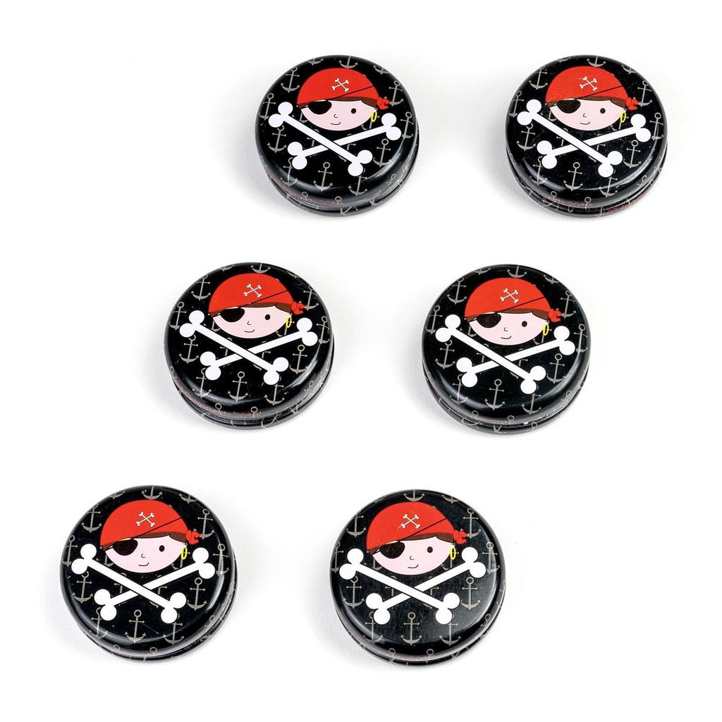 Piraten-Party YoYo Mitgebsel 6 Stück Produktbild 