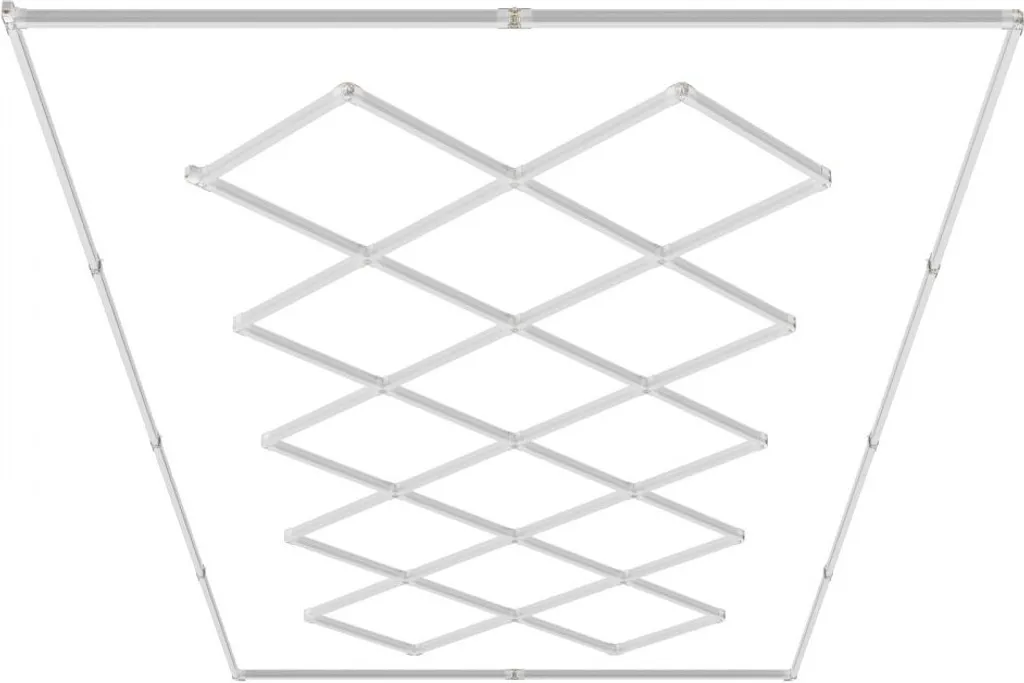 Éclairage LED 88000LM Résistant Chaleur - Pack DIY 14 Carrés pour Atelier
