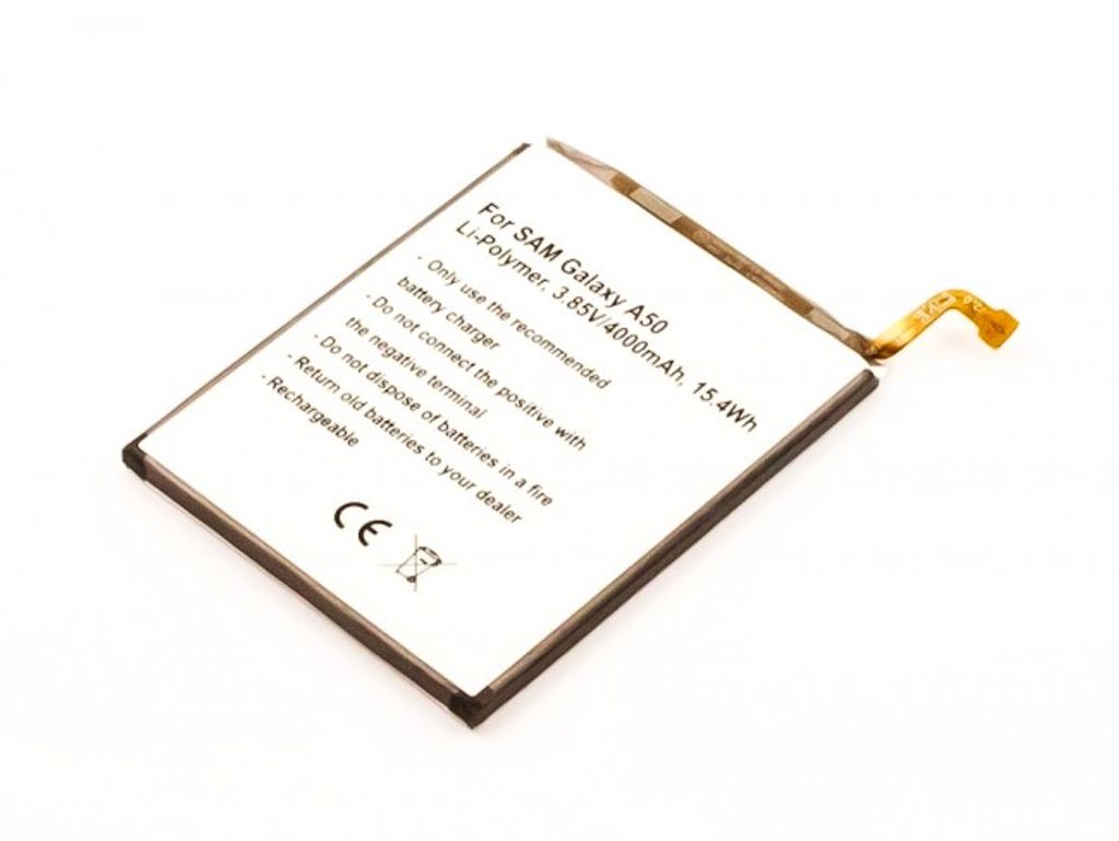Akku passend für Samsung Galaxy A50, Li-Polymer, 3,85V, Produktbild 