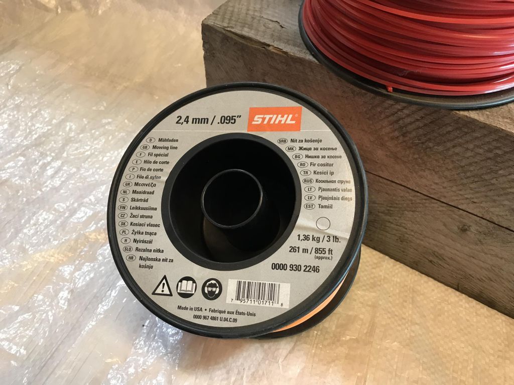 Stihl Schneidedraht Rund Orange 2.4 MM 253 Meter Produktbild 10