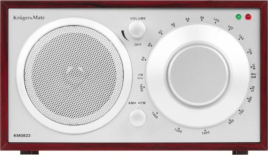 Radio de Cuisine KM0823 Son Puissant avec Prise AUX et Design Noir Épuré - 2