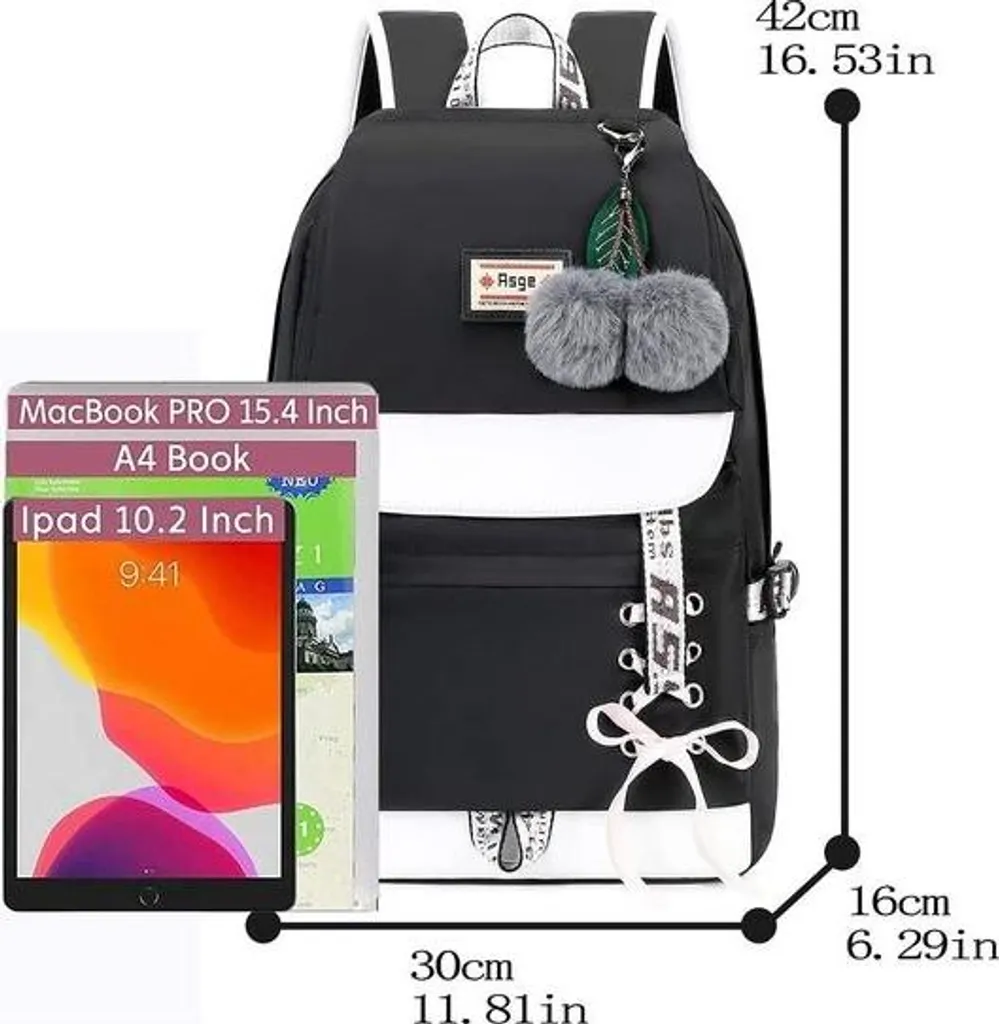 Sac à dos travail et études pour femme avec rangement PC - Style Urbain