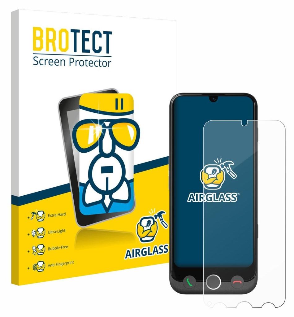 BROTECT Schutzglas für Doro Aurora A30 Schutzfolie Panzer Folie Glas Display Schutz klar