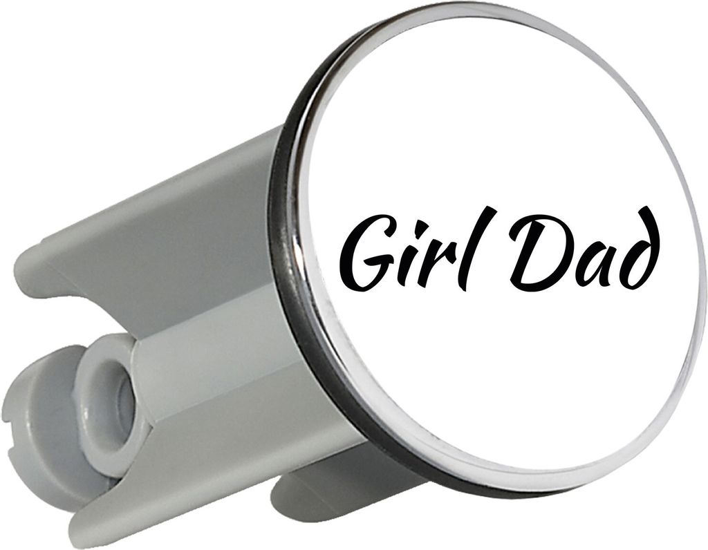 Huuraa Waschbeckenstöpsel Girl Dad Schriftzug 4cm Produktbild 