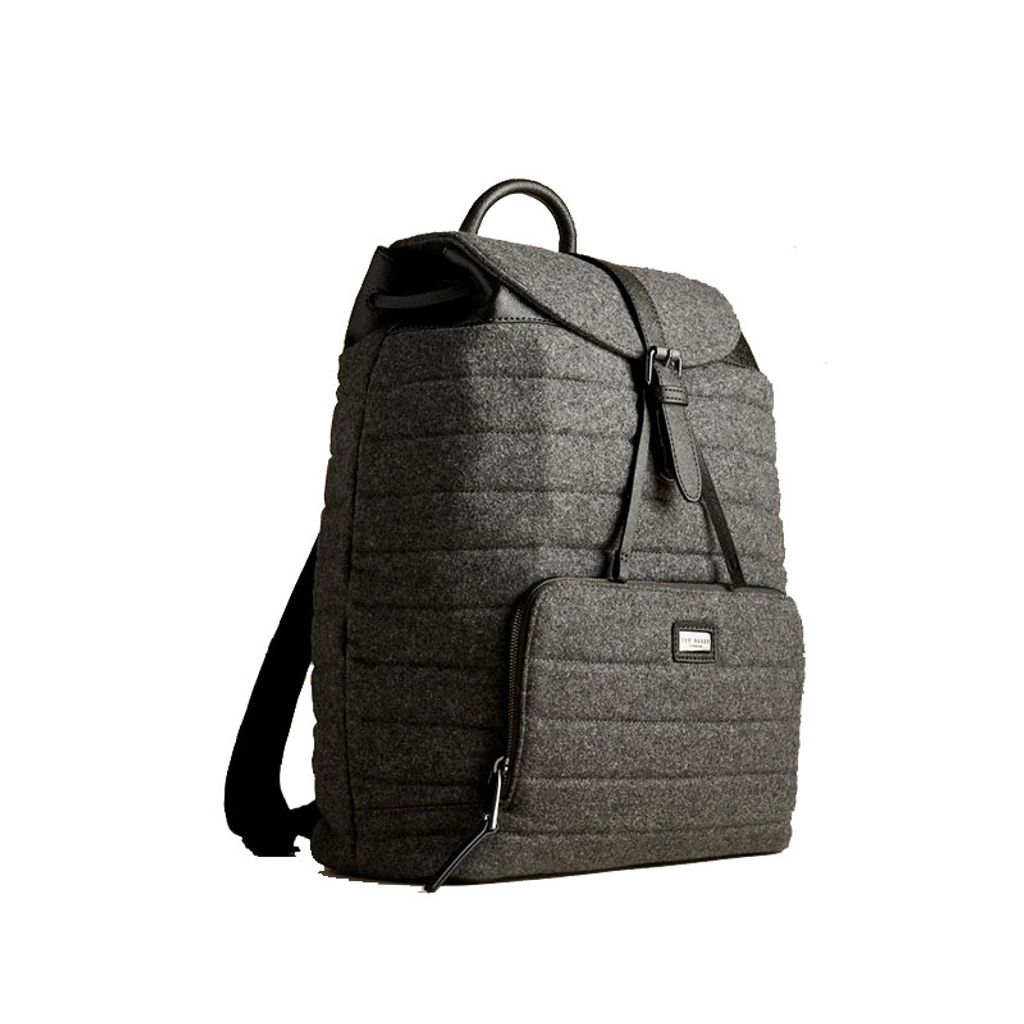 Ted Baker - Textee Wool Backpack Grey -