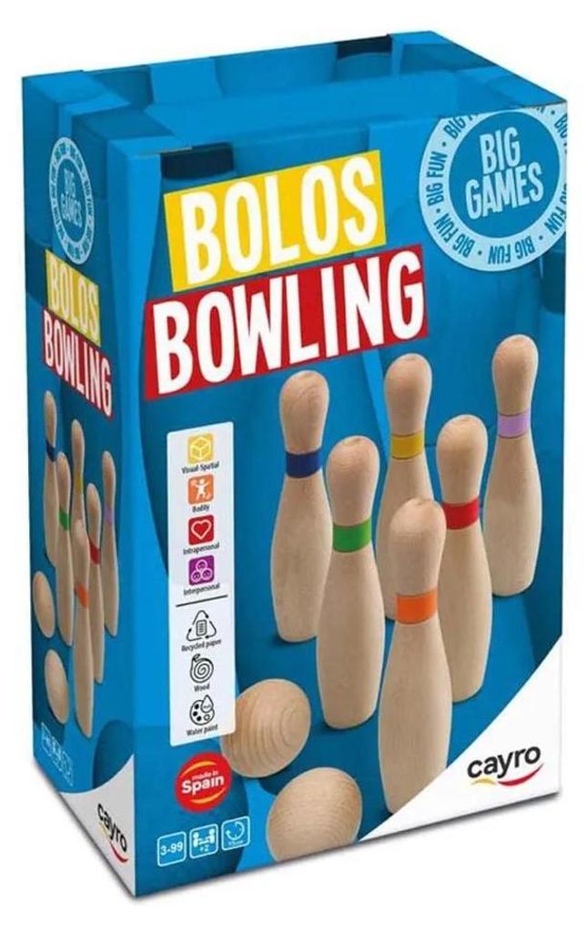 Dřevěné kuželky Cayro Obrázek produktu 