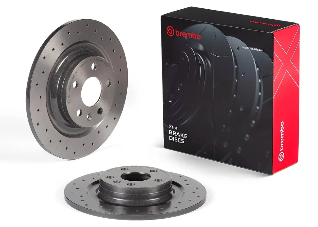 Disque de frein arrière pour Volvo XC60 II entretien freinage 302mm