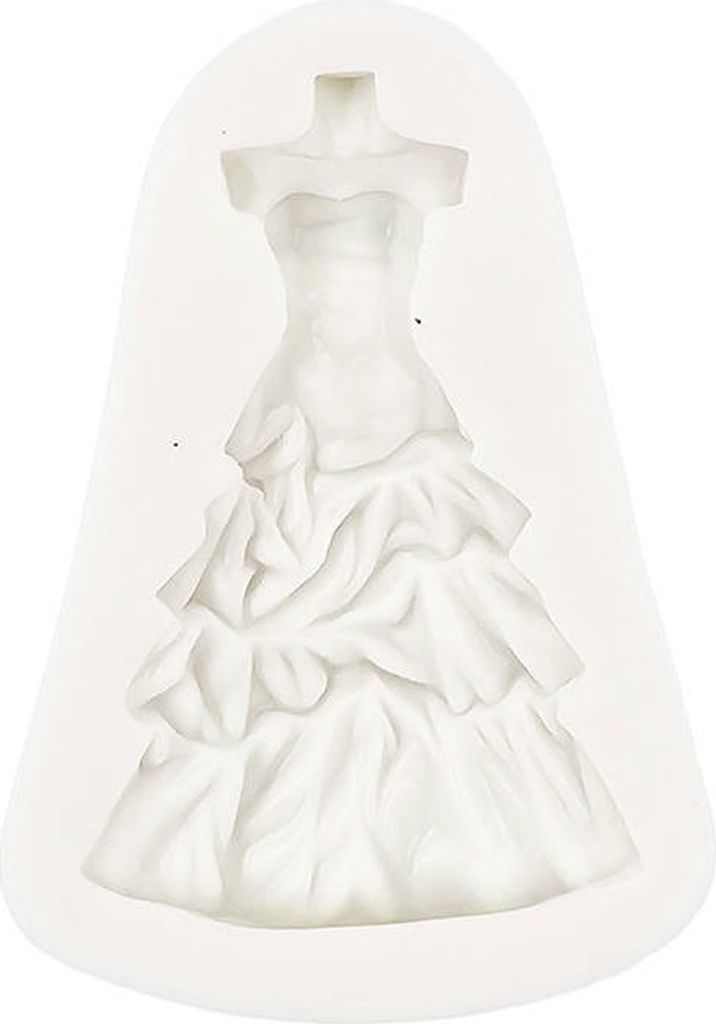 PENTART SILIKONFORM Mold Abformen Gießen Mould, Mannequin im Kleid