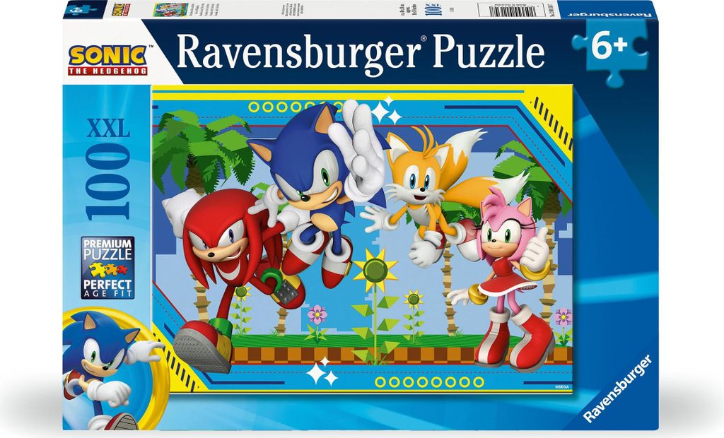Nada puede detener a Sonic. Ravensburger 12001134 Imagen del producto 