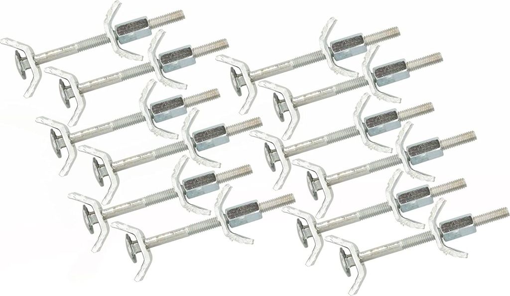 KOTARBAU 12er Set Arbeitsplattenverbinder 65 mm für Tischplatten und Arbeitsplatten Plattenverbinder