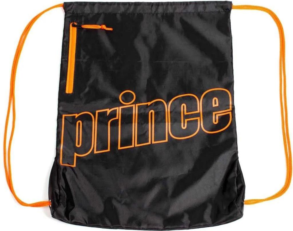 Prince Nylon Turnbeutel Schwarz Schwarz One Size