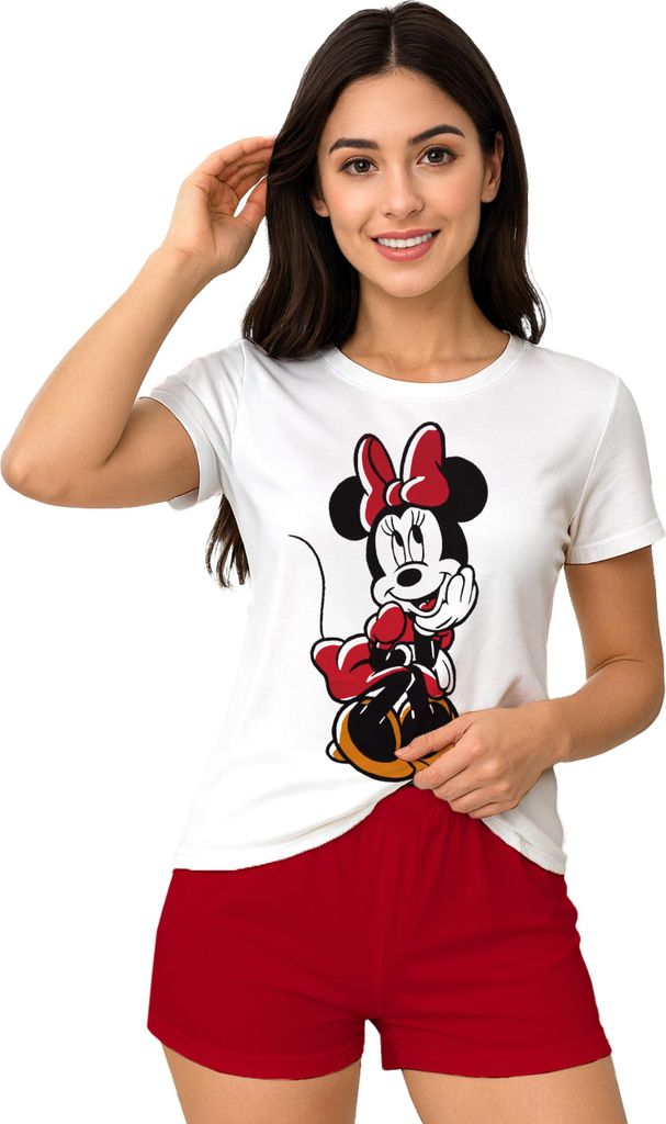 Disney Minnie Mouse Schlafanzug für Damen - Pyjama Set Produktbild 