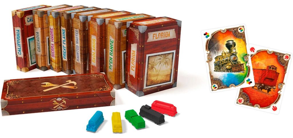 Asmodee Ticket to Ride Legacy Leggende del West Immagine del prodotto 