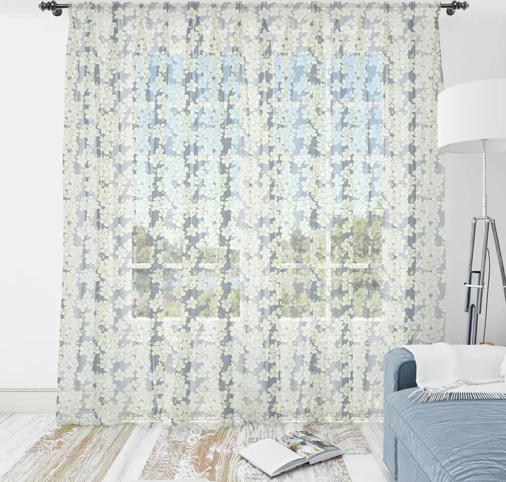 Arazzo Seta Satin ABAKUHAUS 240x274 - Decorazione Fiori Giardino