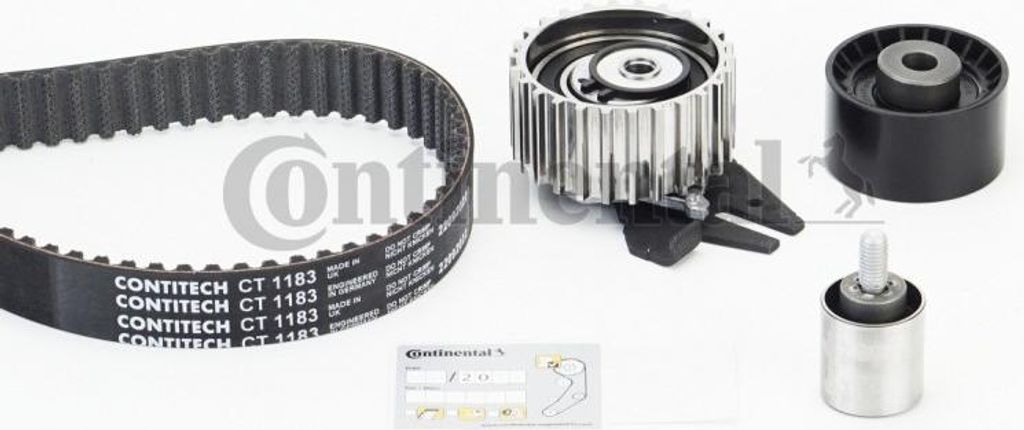 Continental ContiTech CT1183K1 Zahnriemensatz für OPEL INSIGNIA Caravan Astra J Sports Tourer (P10) ASTRA J ZAFIRA TOURER C (P12) INSIGNIA Cascada
