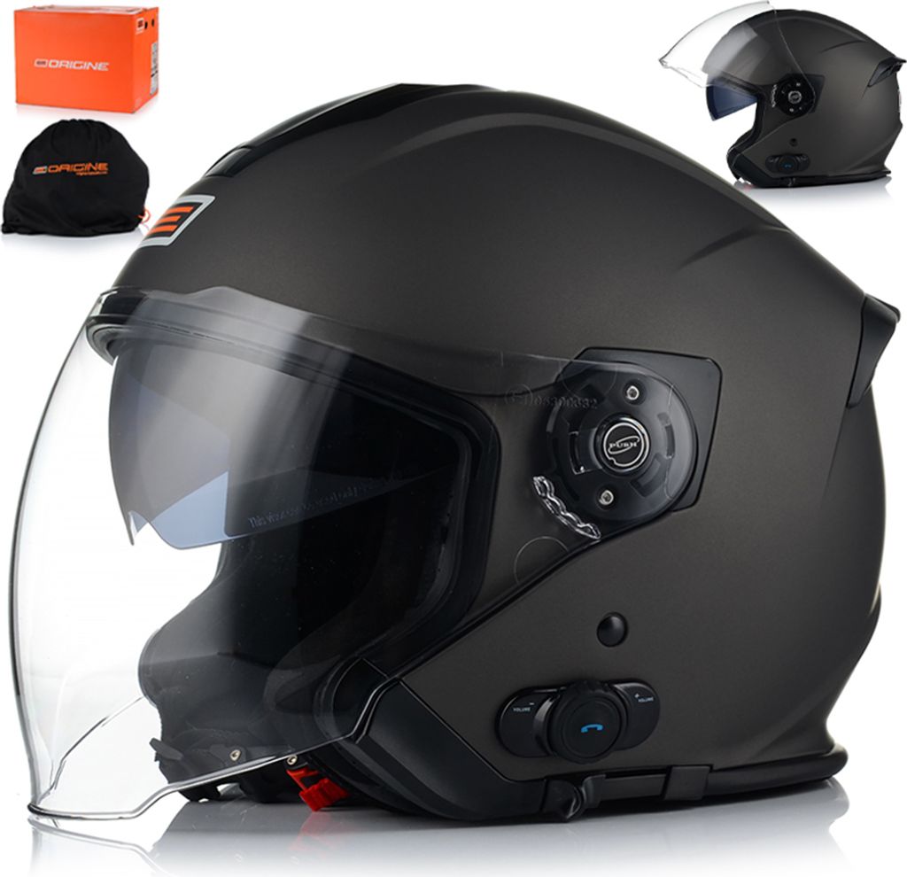Casco Jet con visiera parasole | ORIGINE PALIO 2.0 BT SOLID Immagine del prodotto 