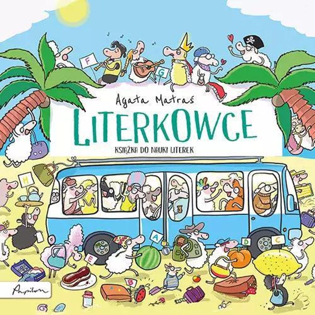 Literkowce. Książka do nauki literek