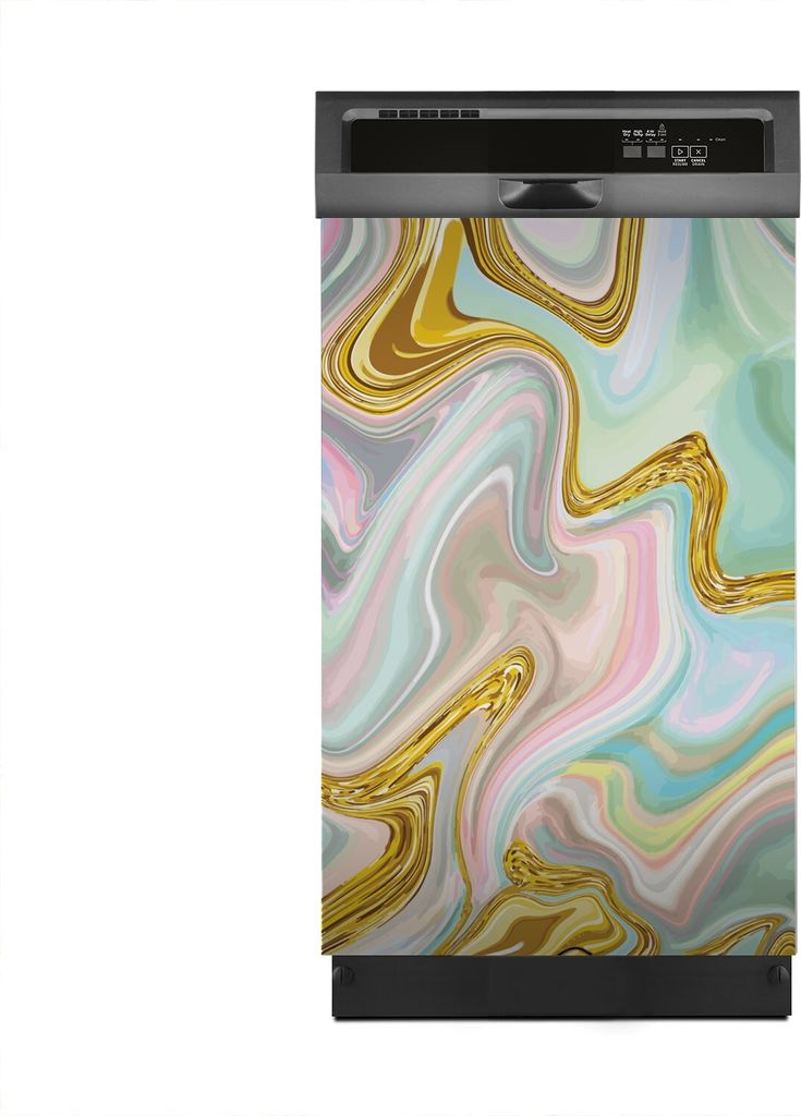 Aufkleber sticker 45x70 cm Dekorative folie Spülmaschine - Farbig Mosaik Abstrakt