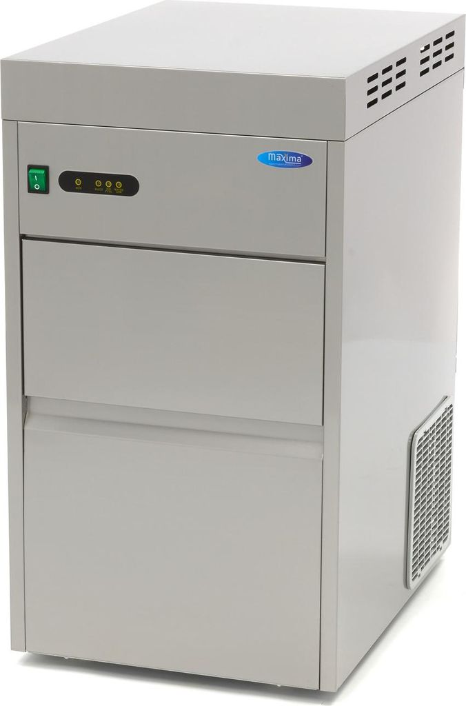 Maxima - Gastro Eiswürfelmaschine - 50 kg/Tag - Zerkleinert/Flocken - Luftgekühlt