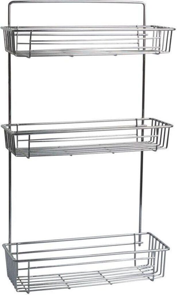 étagère 3 niveaux 28x14,5x55cm Cr Image du produit 
