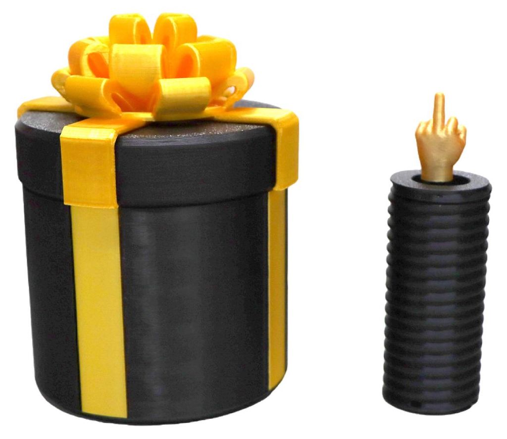 Nervige Geschenkbox mit verschachtelten Schrauben, 3D-gedruckt, wiederverwendbar, Scherzartikel, Geschenkbox für Bargeld, Weihnachten, Geburtstage...