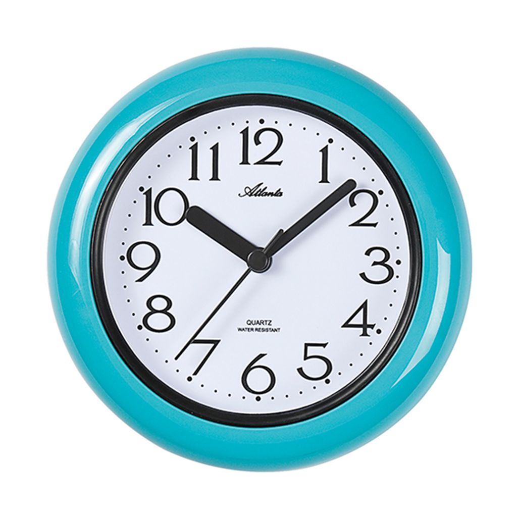 Atlanta 454/6 Wanduhr Tischuhr Baduhr Badezimmeruhr Quarz Produktbild 