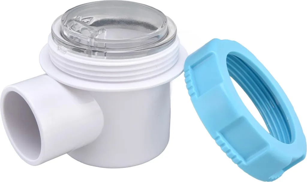 Clapet anti-retour 50mm 2 voies G1 1/2 avec miroir pour piscine