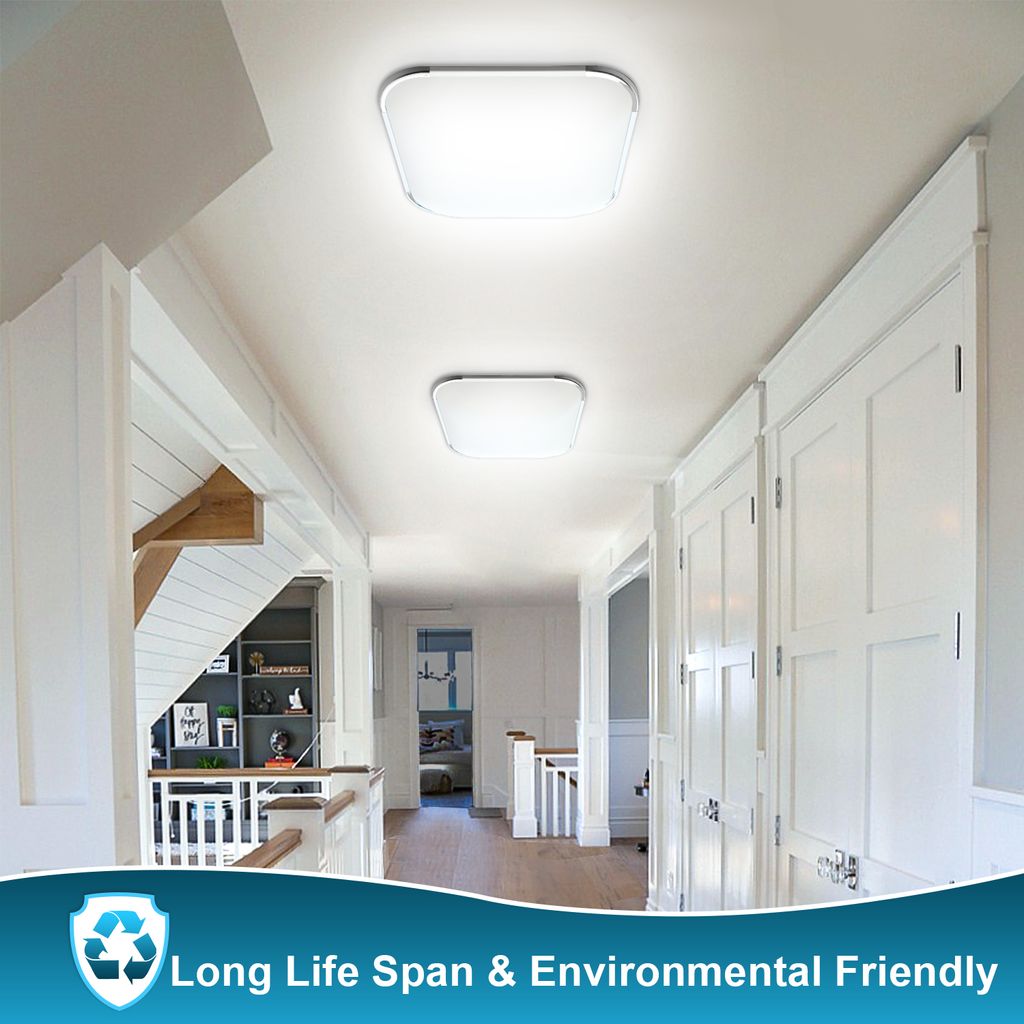 12W-54W LED Deckenleuchte Deckenlampe Wohnzimmer Badleuchte Dimmbar Küchen Lampe