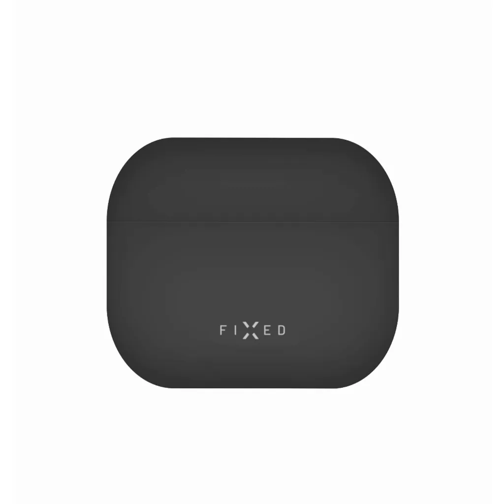 Custodia protettiva Silky fissa per Apple Airpods 3, nero - 4