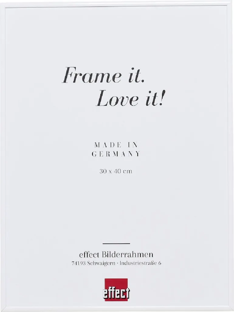 Cornice 40x60 Alluminio Bianco: Qualità Premium al Giusto Prezzo - 1