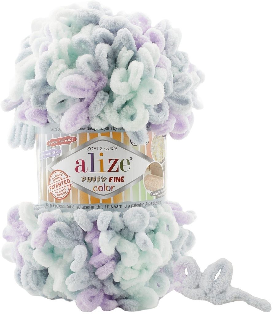 Alize Puffy Fine Color 6466 Strickgarn