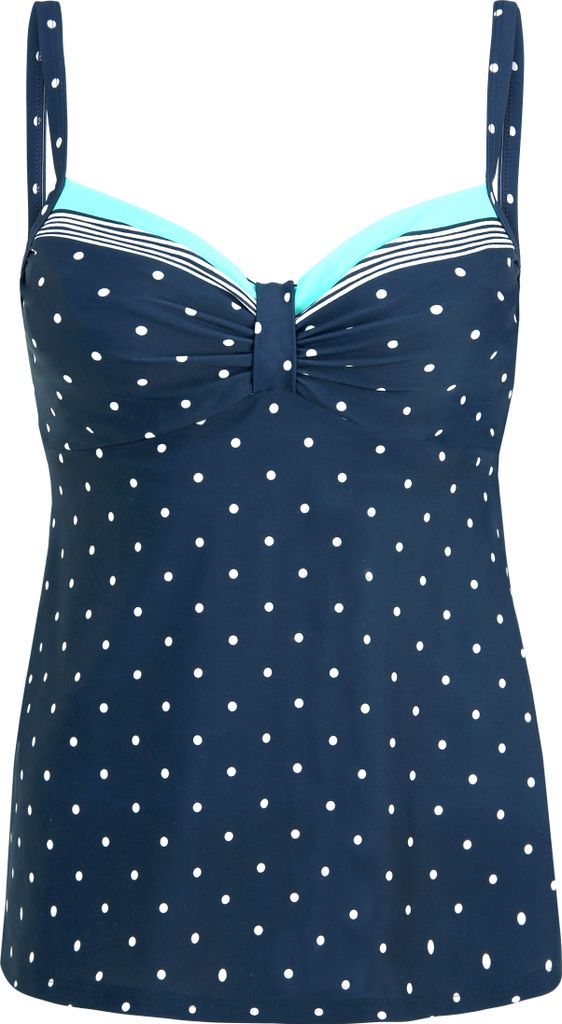 LASCANA Bügel-Tankini-Top marine-türkis Größe 44 Cup B