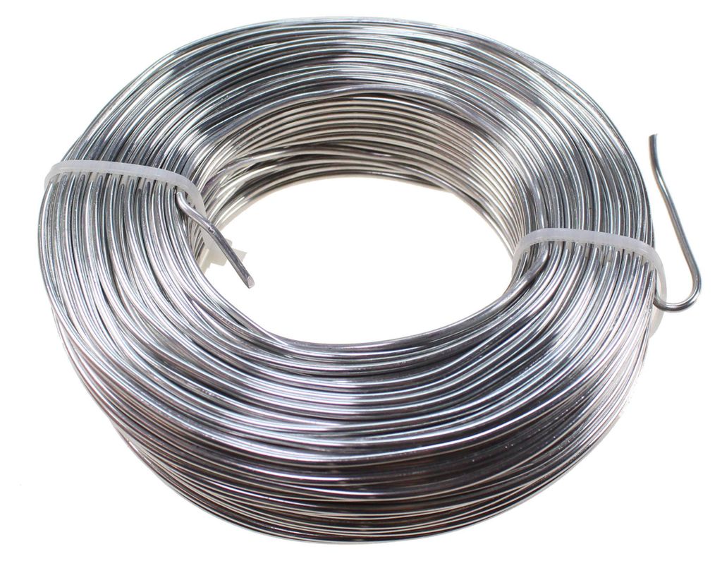 60m Aluminiumdraht Ø 2mm Aludraht Basteldraht Dekodraht Produktbild 