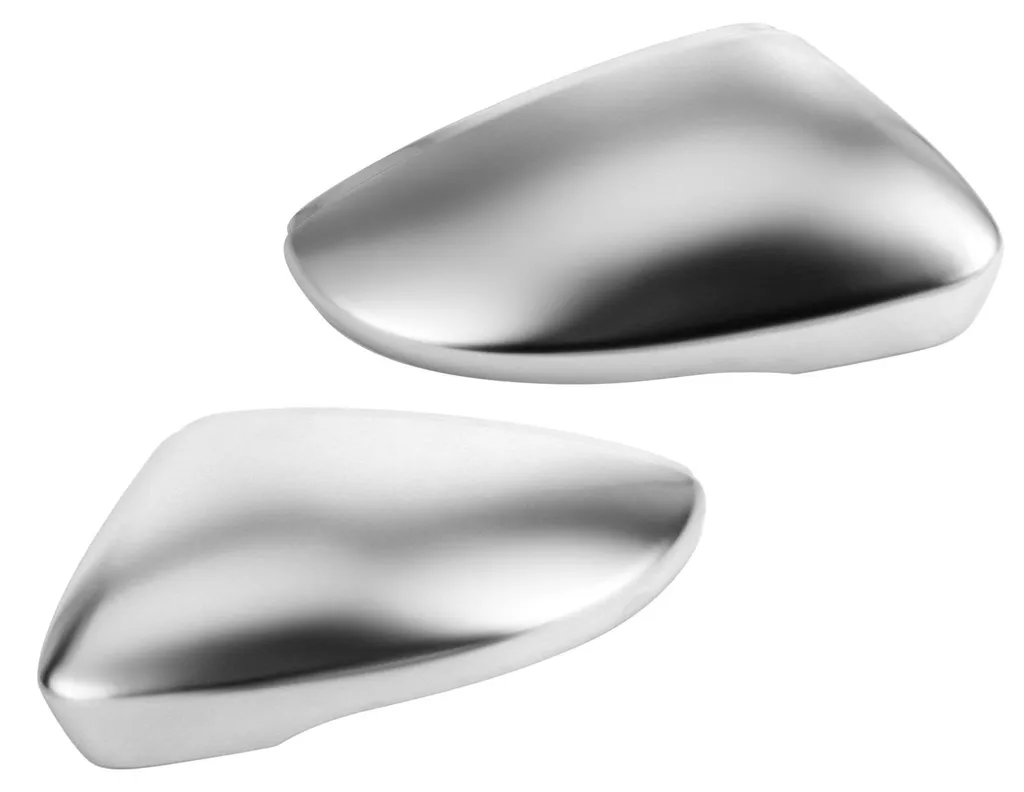 Coques de rétroviseurs chrome mat pour VW Passat B7 et NMS - 1 Paire