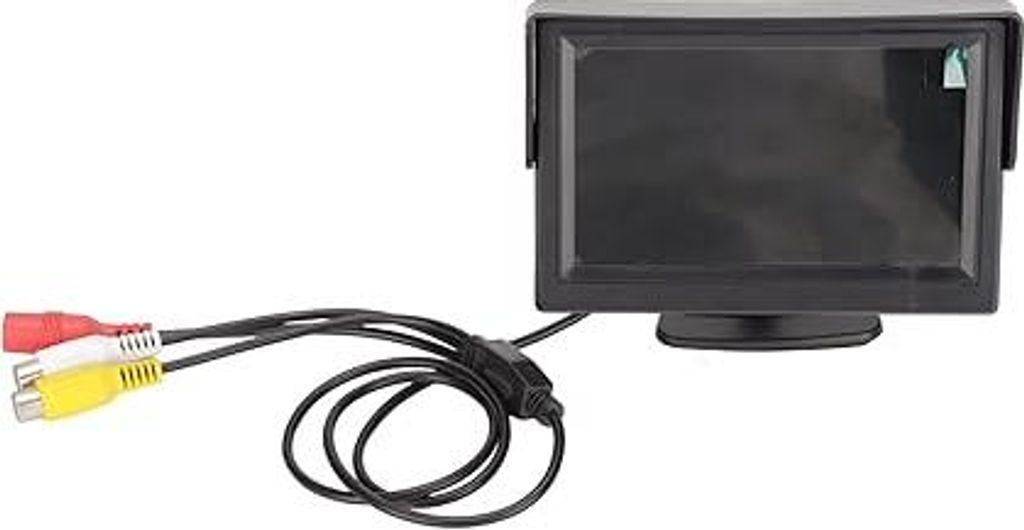 LCD Display Rückfahrkamera Monitor, Wasserdichter Auto Monitor 16:9 Einstellbar für SUV