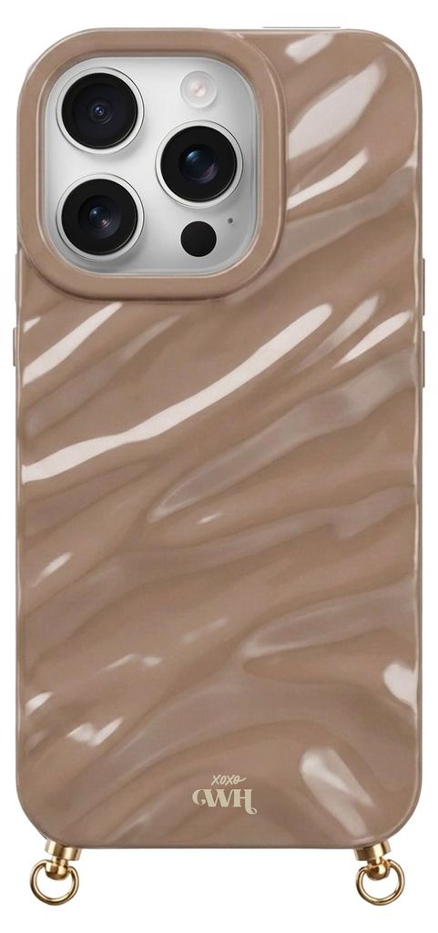 Glaze Cord Hülle (no cord) - Taupe - Kompatibel mit iPhone 13 Pro Max