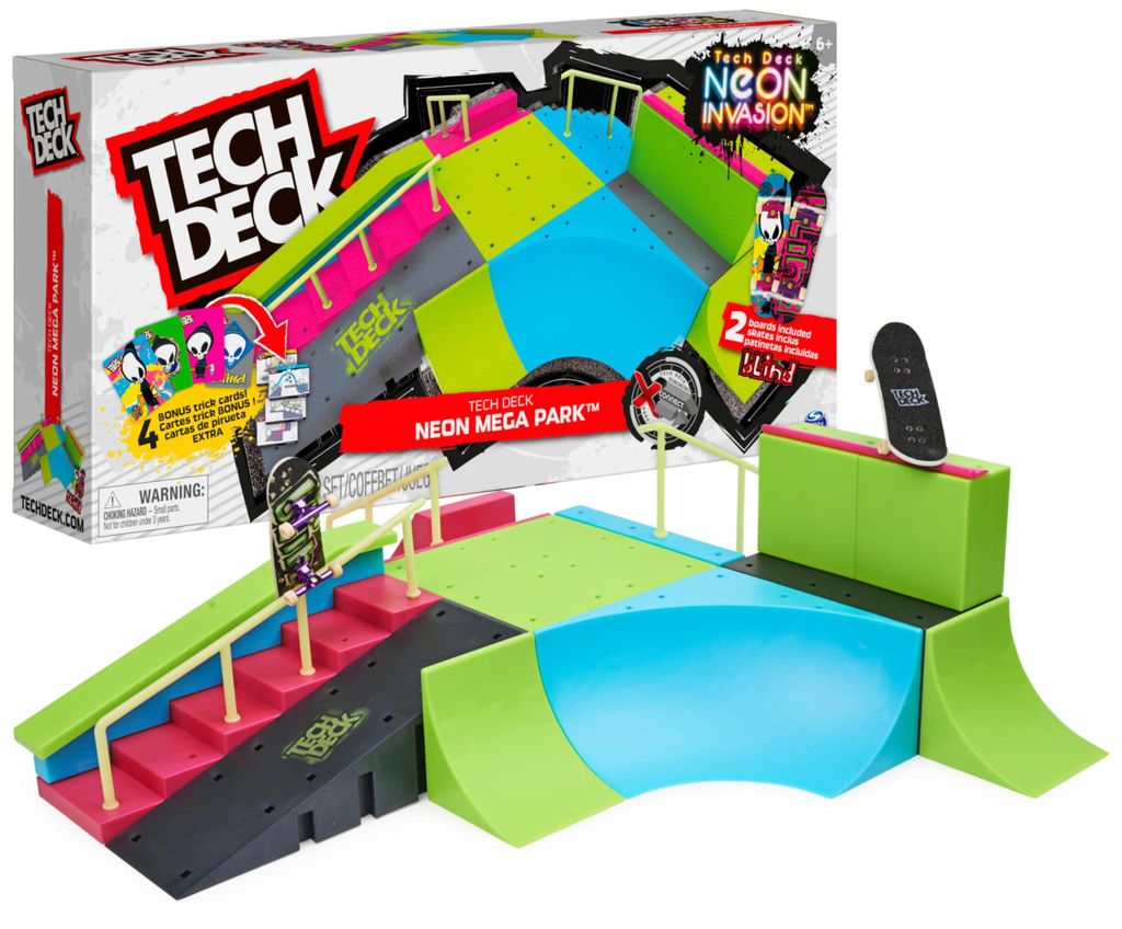 Tech Deck , Neon Mega Park X-Connect Creator, anpassbares Produktbild 