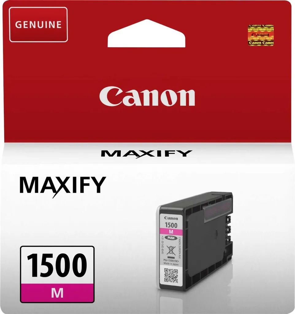 Canon PGI-1500M Magenta Originale: Inchiostro DRHD per Ufficio MAXIFY