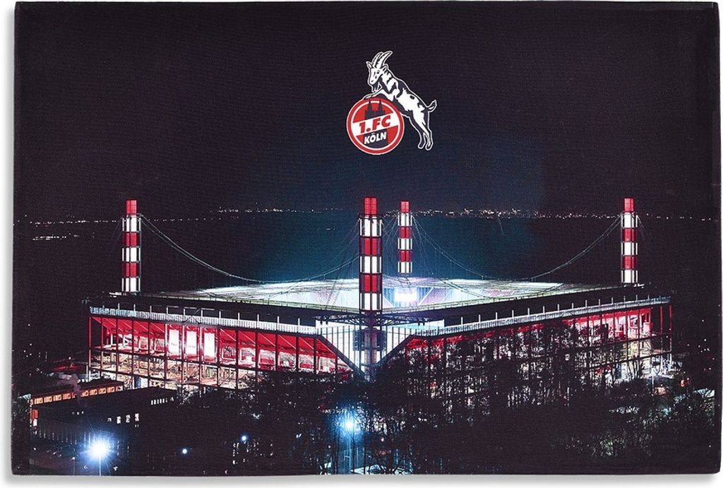 1. FC Köln LED-Bild Stadion 60 x 40 x 2 cm Produktbild 2