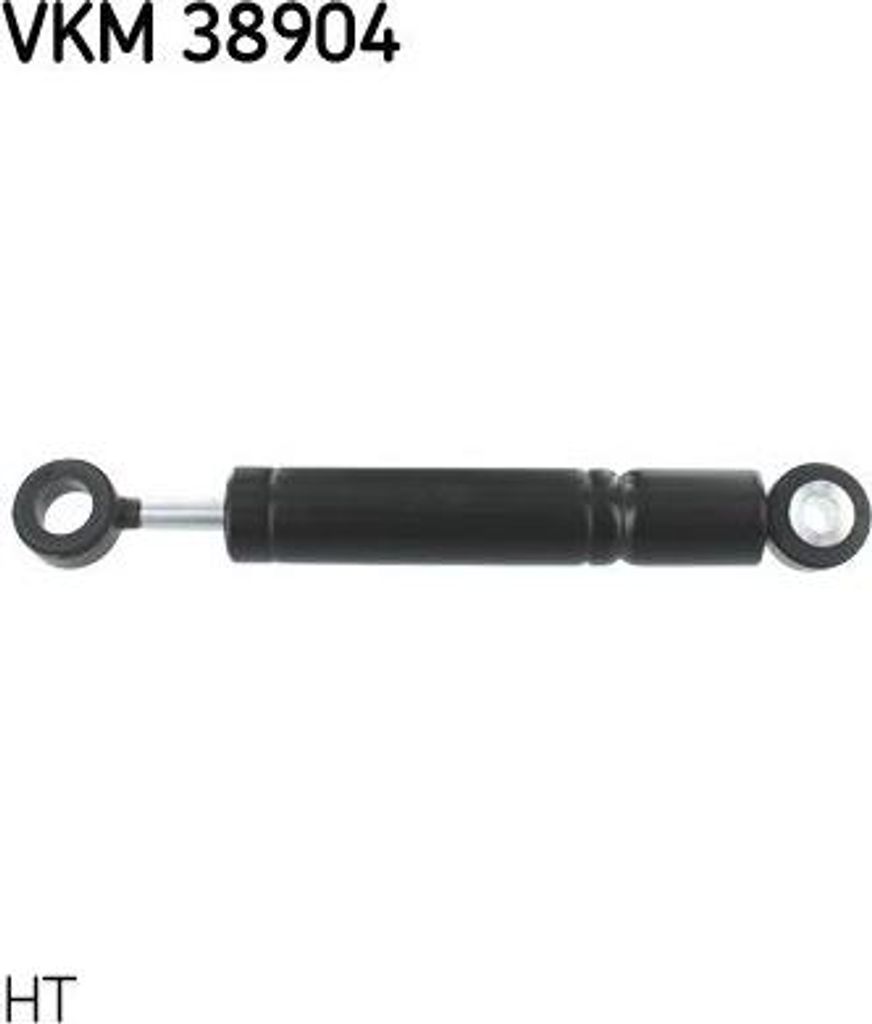 SKF VKM 38904 Spannrolle, Keilrippenriemen OE 2722000114 kompatibel mit E-Klasse, GLK-Klasse, R-Klasse, S-Klasse, SL, SLK, Sprinter, Viano, Vito, C...