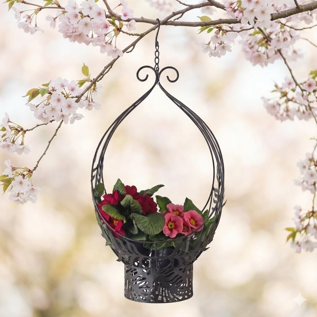 Blumenampel Fronda klein ca. 50 cm - Gartendekoration