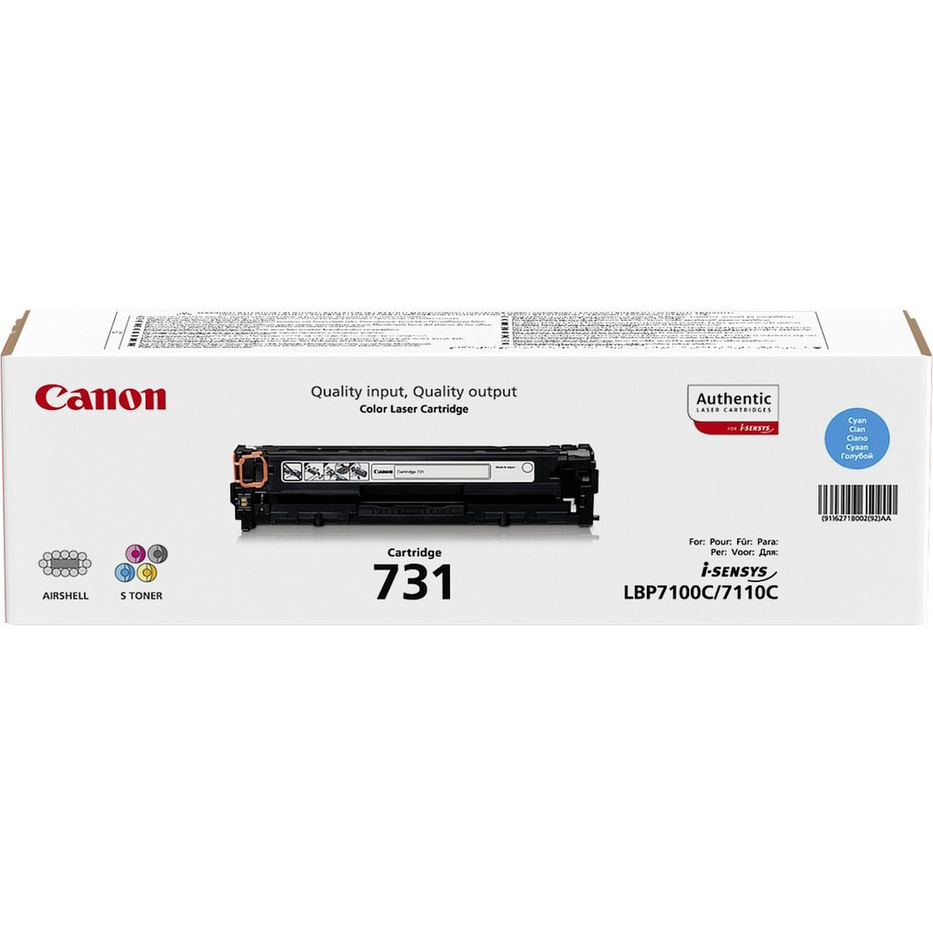 Canon Toner Cartridge 731 C cyan