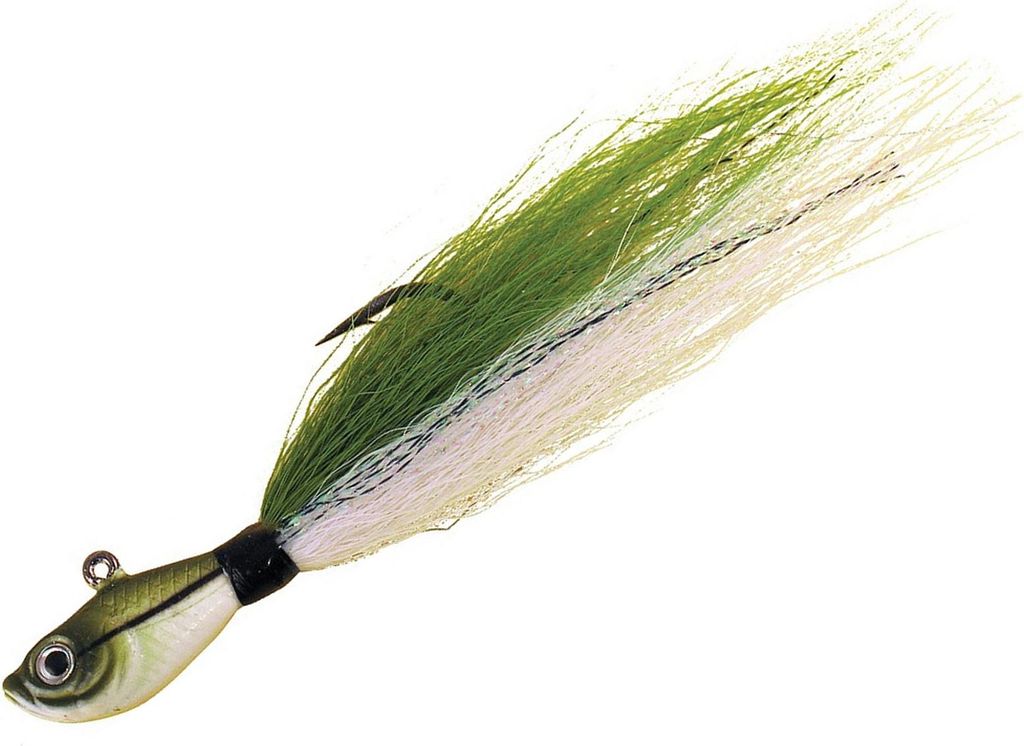 Spro Bucktail Jig Sand Eel Green Jigkopf - Spinnfliege, Gewicht: 1/2oz (ca. 14,17g)