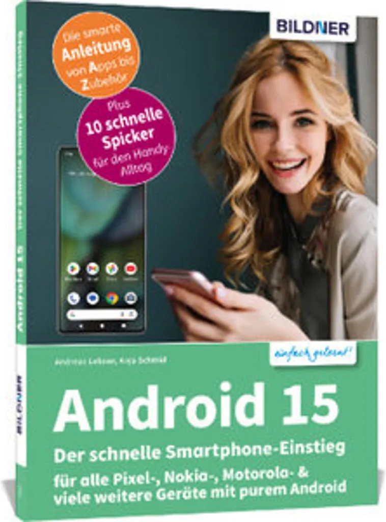 Livre photo Android 15 guide illustré smartphone pas à pas