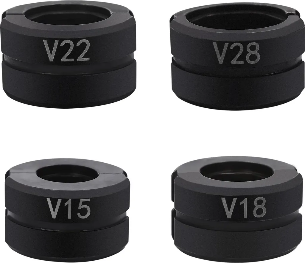 Set 4 Ganasce V15-V28 Rame OFFERTA | Acciaio Cr45 Smontabile