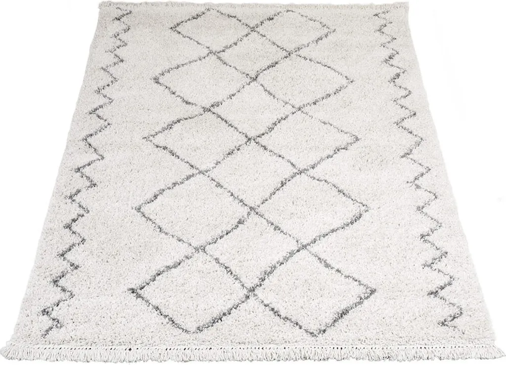 Tapis House & Deko Zofia 140x200 cm - Tapis de Salon Moderne Crème